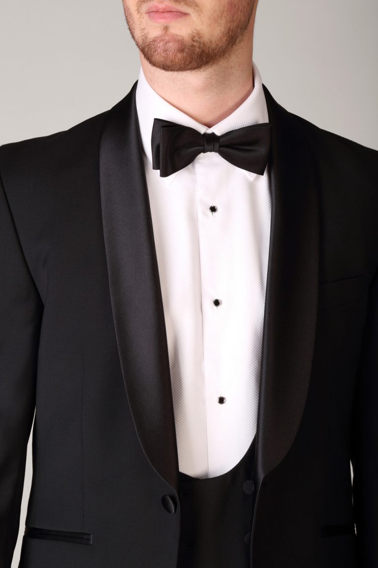 Shawl Collar Black Tuxedo Super Fine Wool - Tom Murphy's Formal and ...