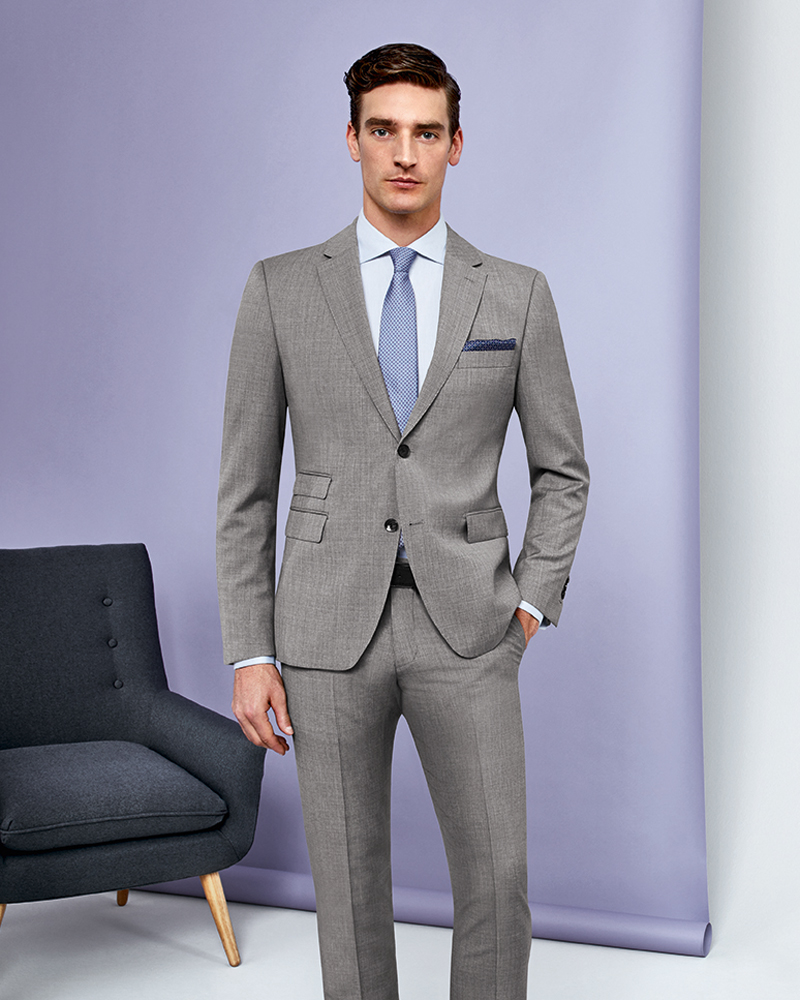 Pale Grey REDA 2 Piece Suit - Tom Murphy's Formal and Menswear