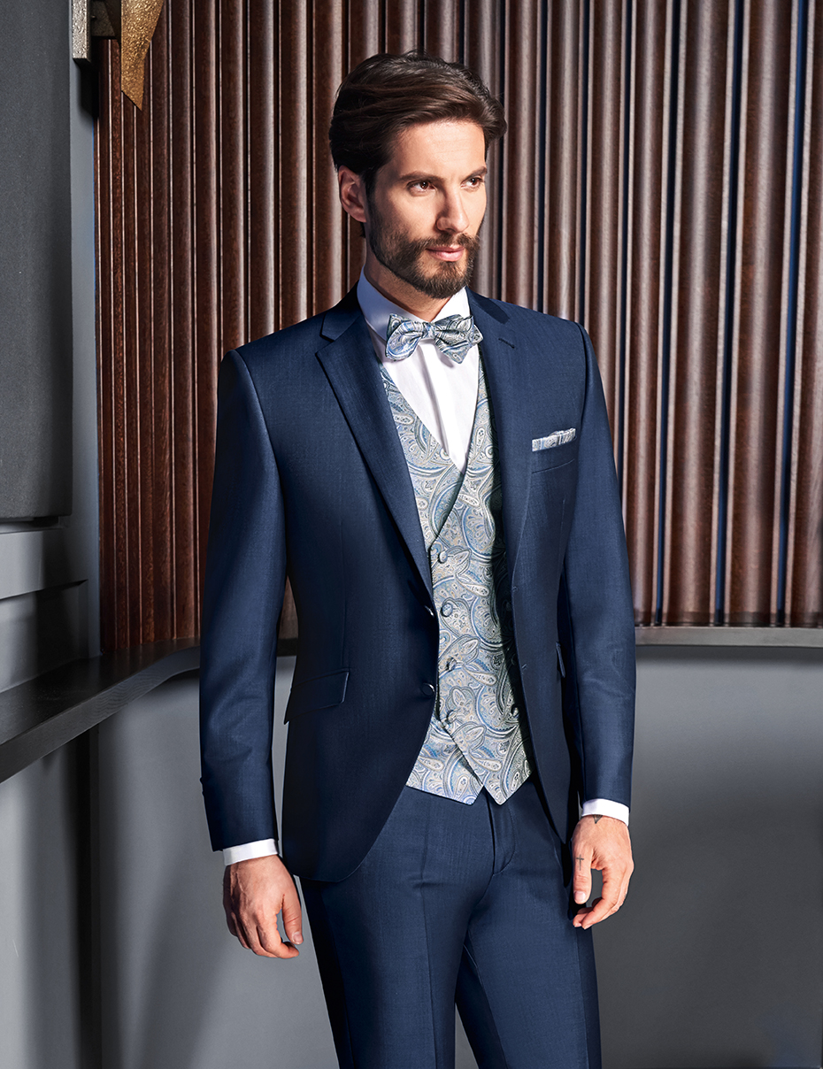 Blue Royal 3 piece Wedding Suit - Tom Murphy's Formal and Menswear ...