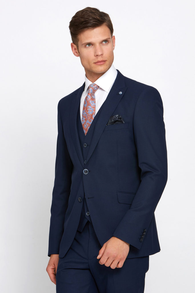 Franklin Navy 3 Piece Suit - Tom Murphy's Formal and Menswear