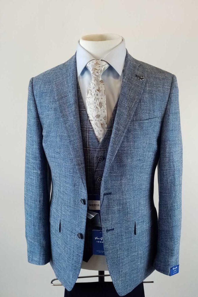 Simon Blue 3 Piece Suit - Tom Murphy's Formal and Menswear