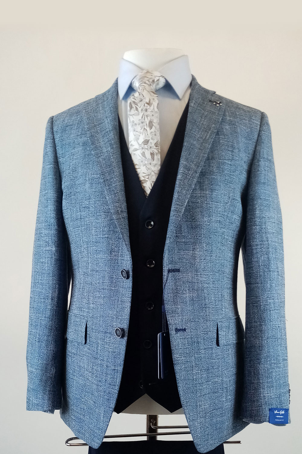 Simon Blue 3 Piece Suit - Tom Murphy's Formal and Menswear
