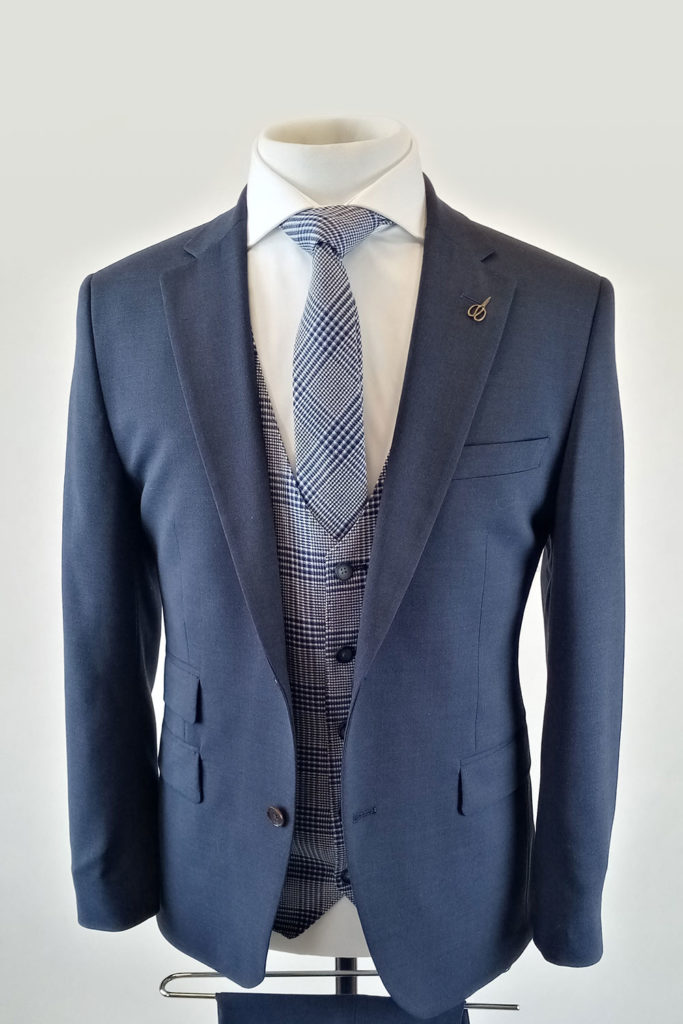 Melange Ink 3 Piece Suit - Tom Murphy's Formal and Menswear