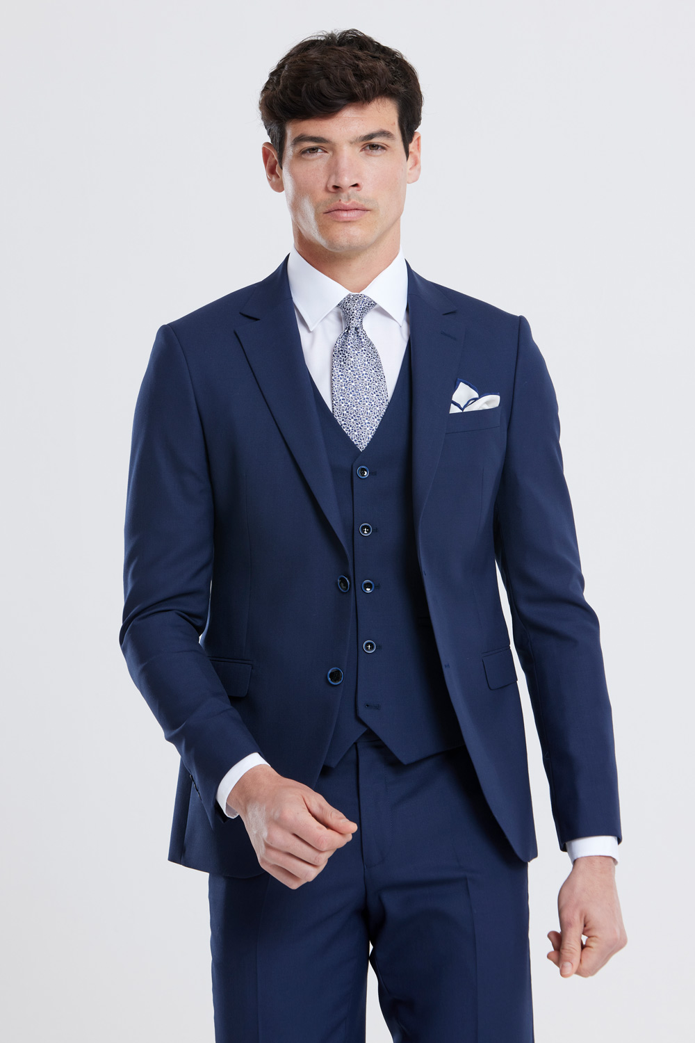 James Navy 3 Piece Wedding Suit - Tom Murphy's Formal and Menswear