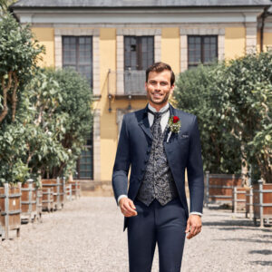 Midnight Blue 3 piece Wedding Suit - Tom Murphy's Formal and