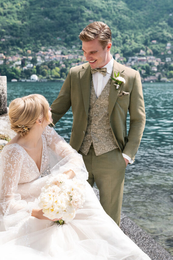 Rich Green 3 Piece Wedding Suit